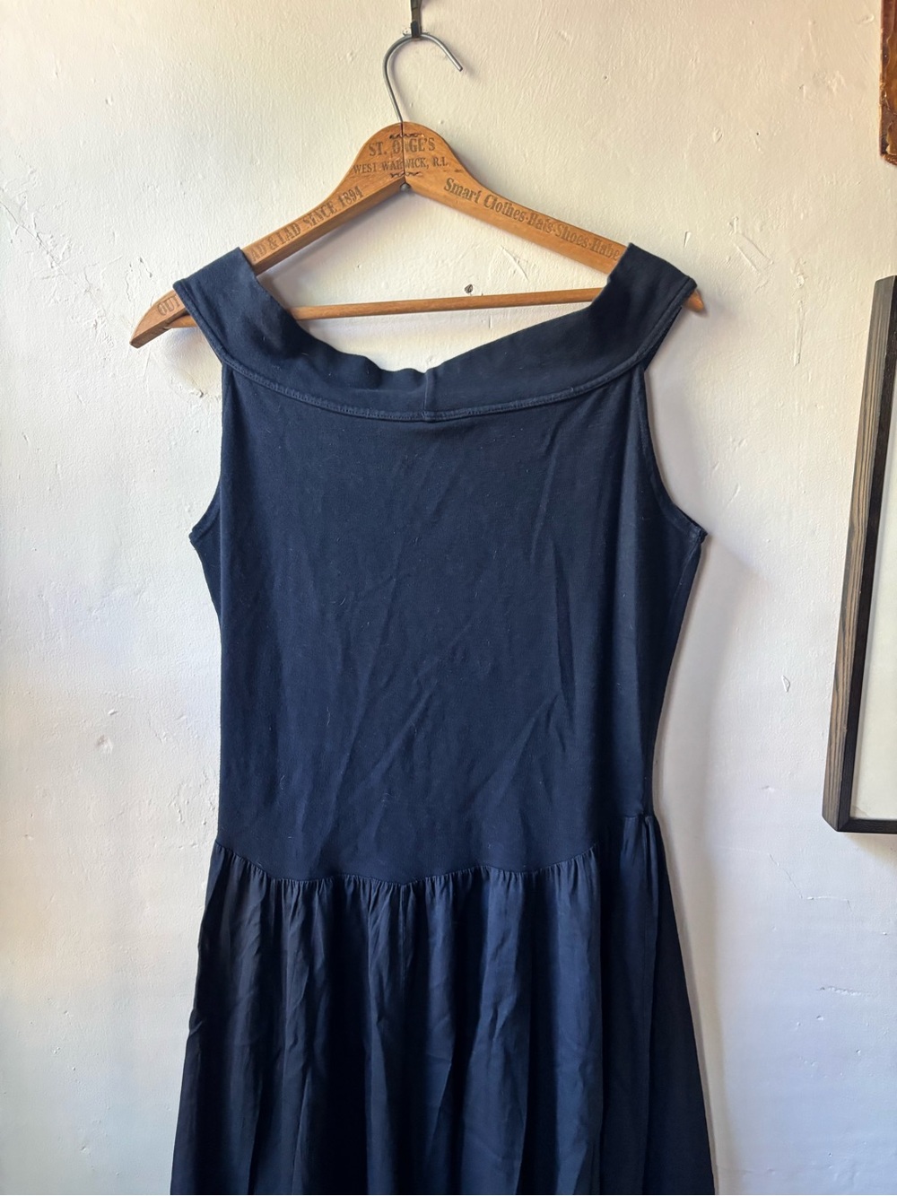 Vintage Luna Luz Black Dress Size Large - Picture 5 of 8